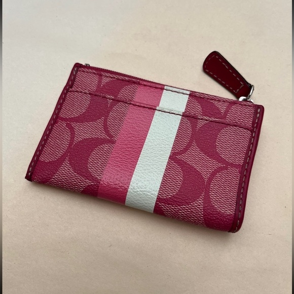 COACH Mini Skinny Signature Stripe - Picture 2 of 6